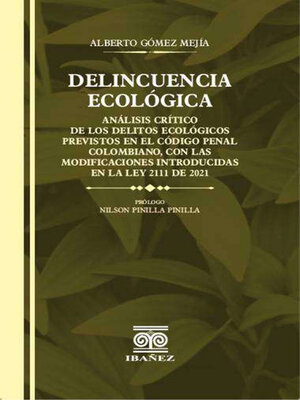 cover image of Delincuencia ecológica